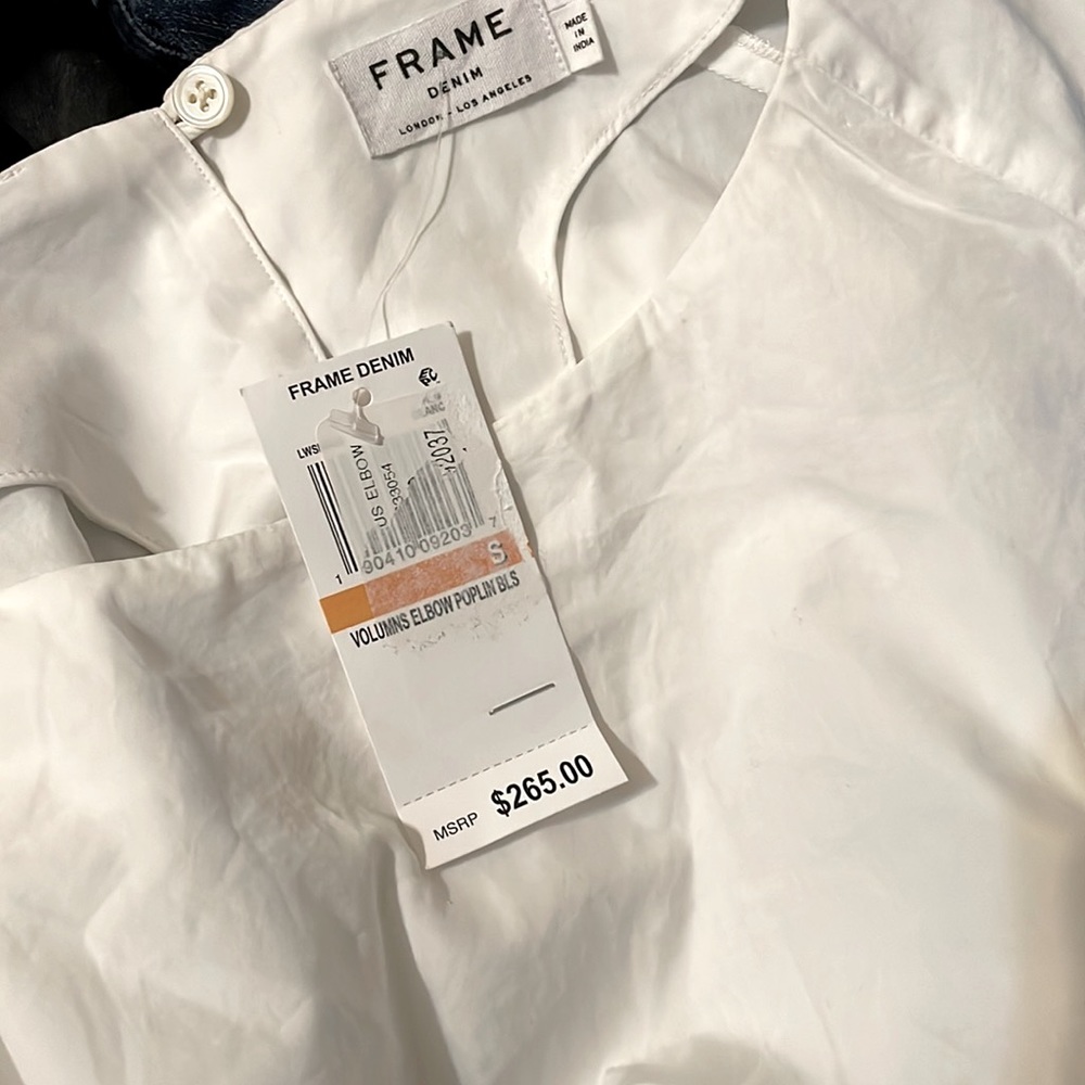 Frame Poplin Blouse - Picture 10 of 10